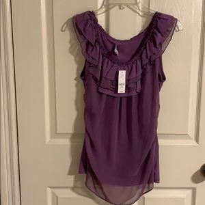 New York & Company Blouse Women Size Medium